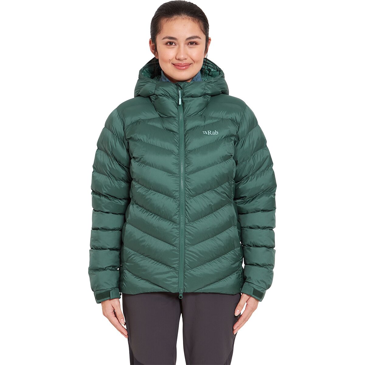 Image of Rab Nebula Pro Jacket - Women's Green Slate, XL
