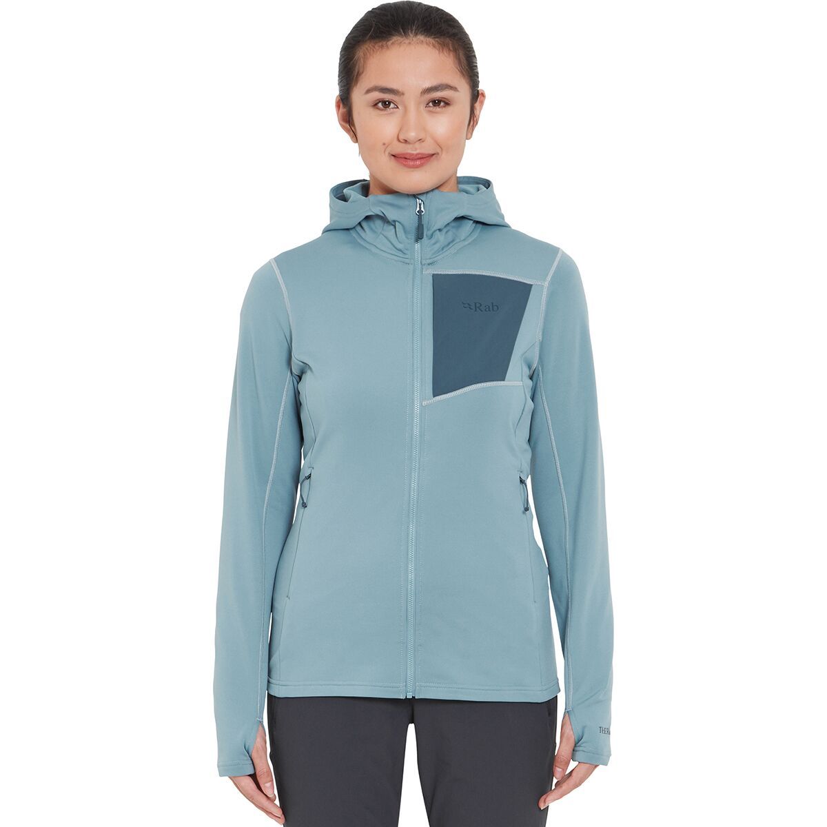 Image of Rab Superflux Full-Zip Hooded Jacket - Women's Citadel, XS