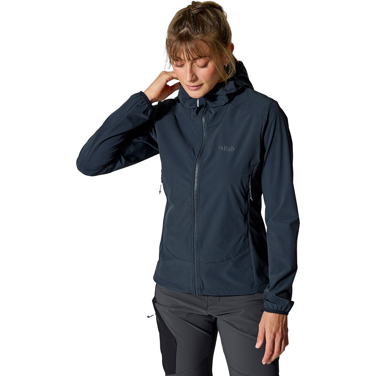 Image of Rab Borealis Hoodie - Women's Beluga, L