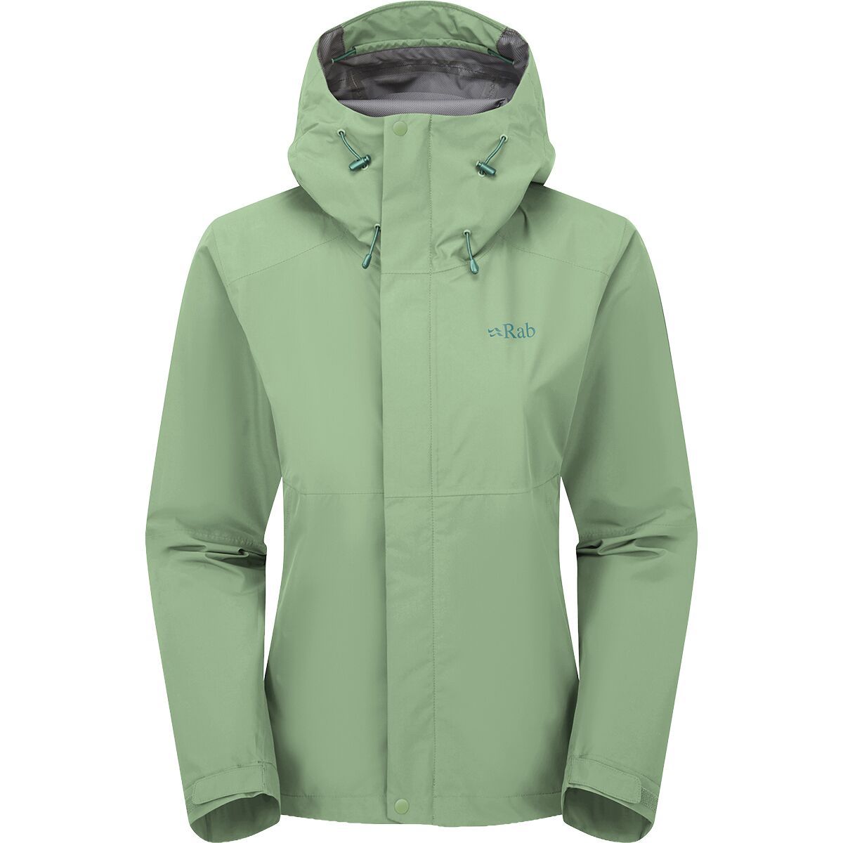 Image of Rab Downpour Jacket - Women's Fig Green, XS