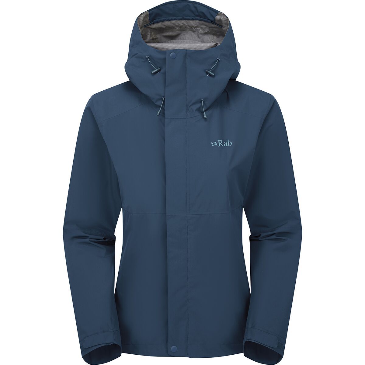 Image of Rab Downpour Jacket - Women's Tempest Blue, XL