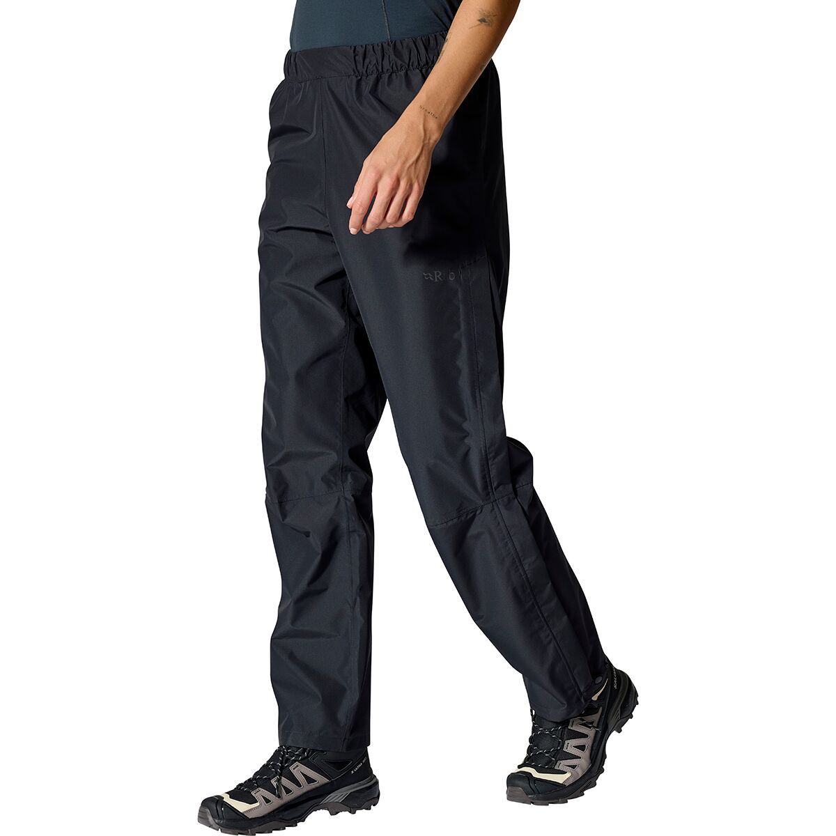Image of Rab Downpour Pant - Women's Black, L/Reg