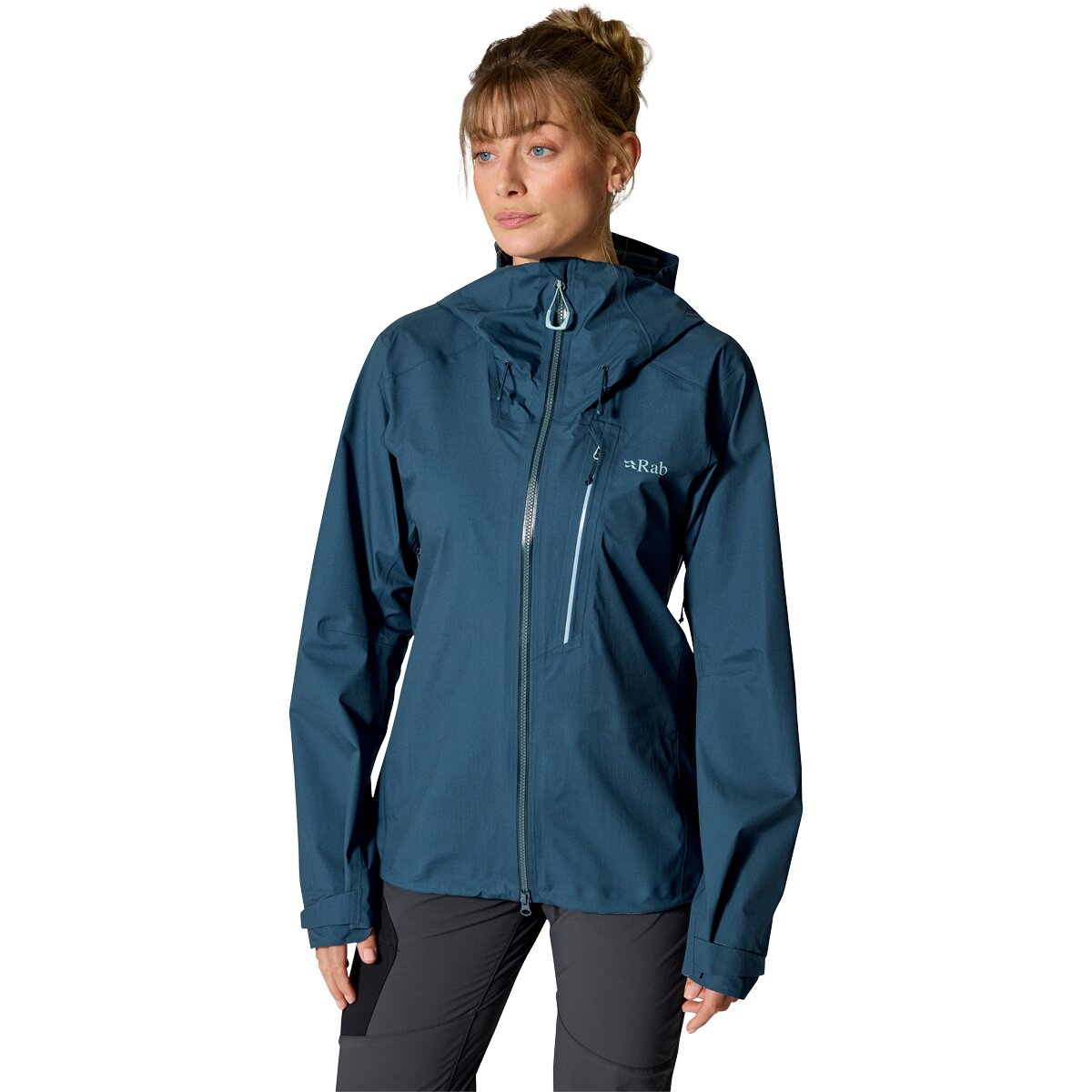 Image of Rab Firewall Alpine Jacket - Women's Tempest Blue, XL
