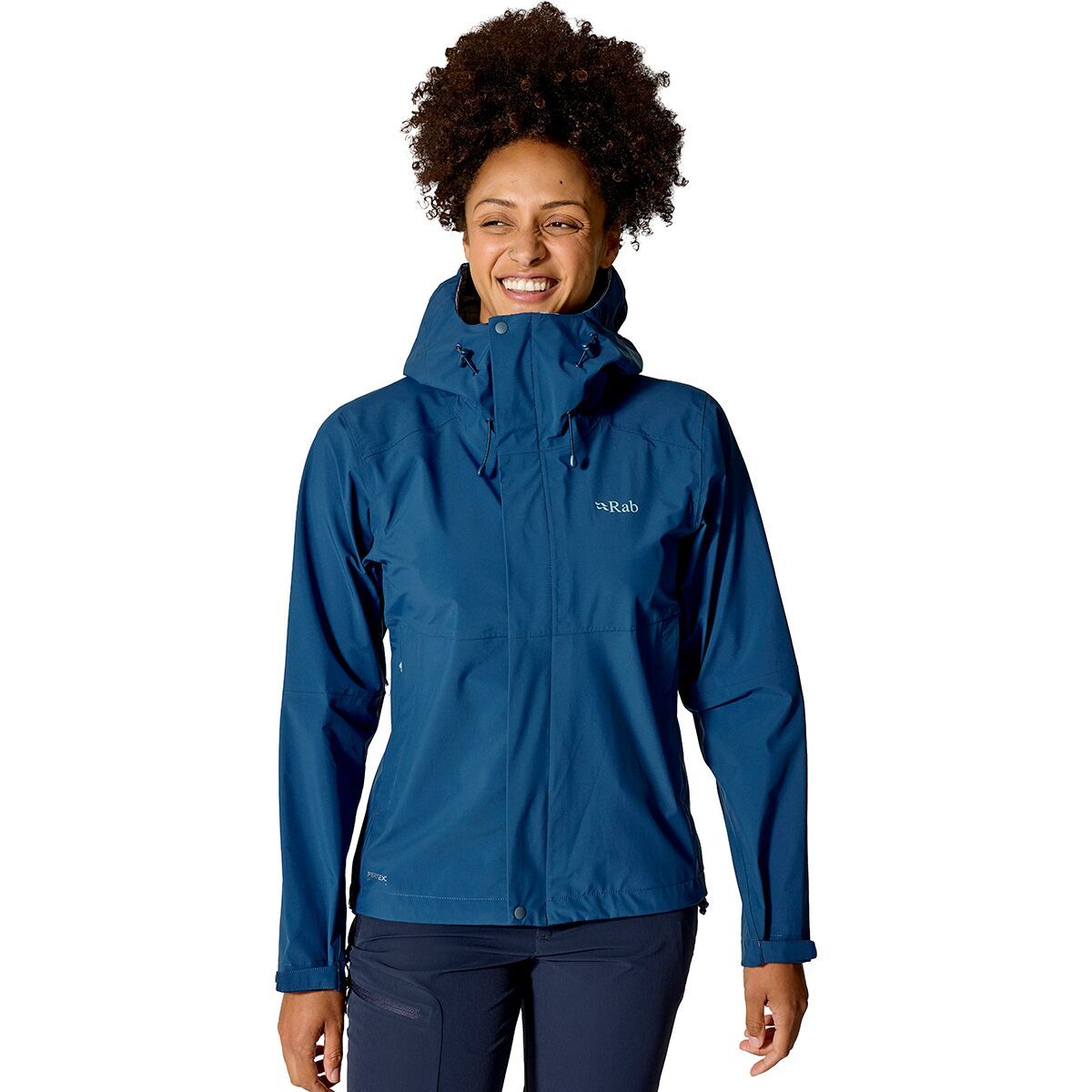Image of Rab Firewall Jacket - Women's Tempest Blue, S