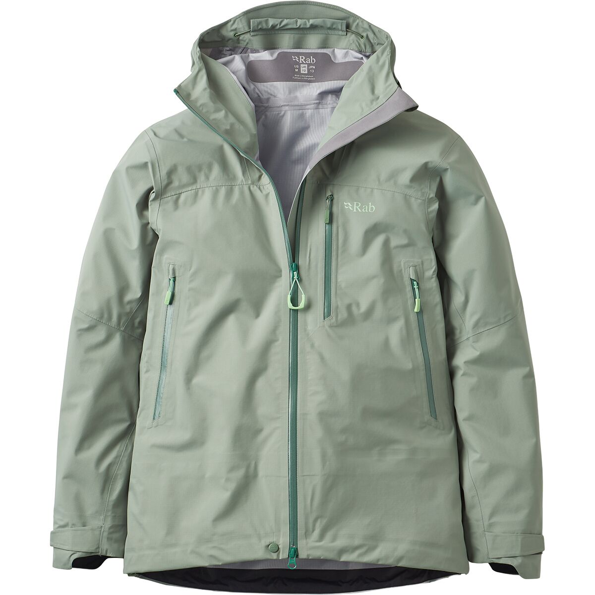 Image of Rab Firewall Mountain Jacket - Women's Dark Fig Green, L