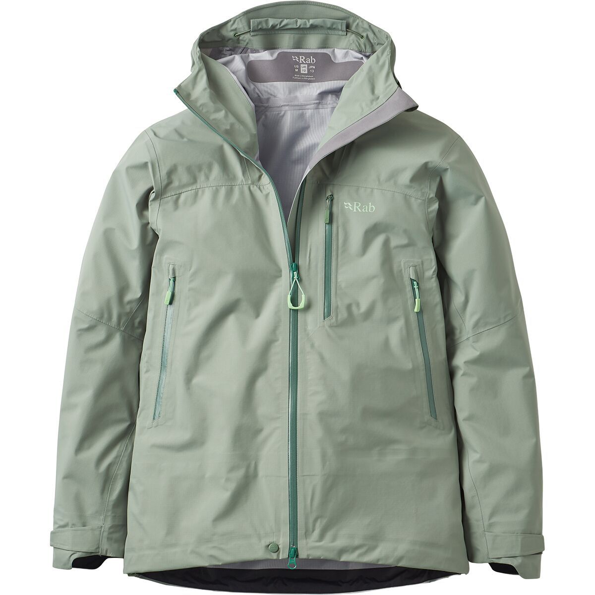 Image of Rab Firewall Mountain Jacket - Women's Dark Fig Green, M