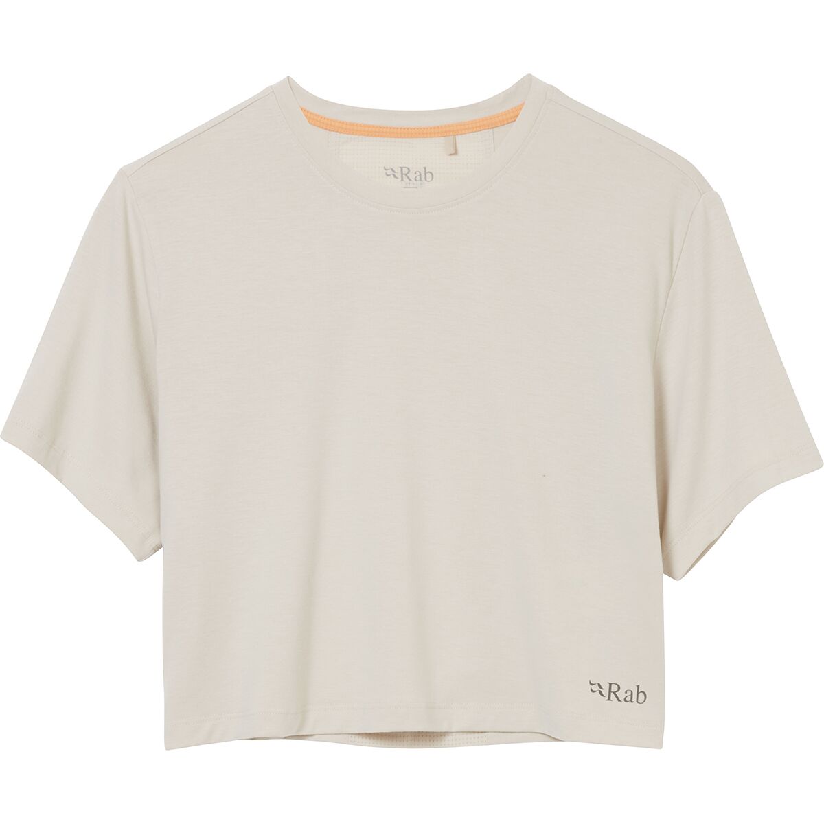 Image of Rab Rivelin Crop T-Shirt - Women's Pebble, L