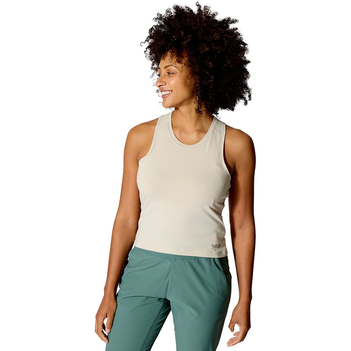 Image of Rab Rivelin Racerback Tank Top - Women's Pebble, S