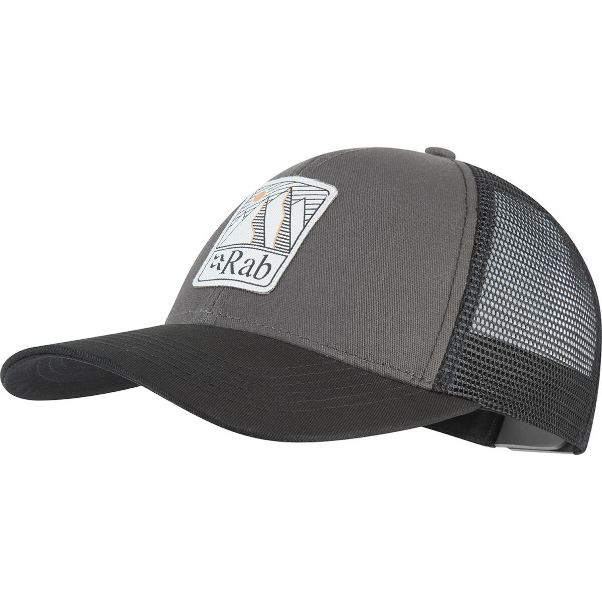 Image of Rab Dihedral Badge Cap Graphene/Beluga, One Size