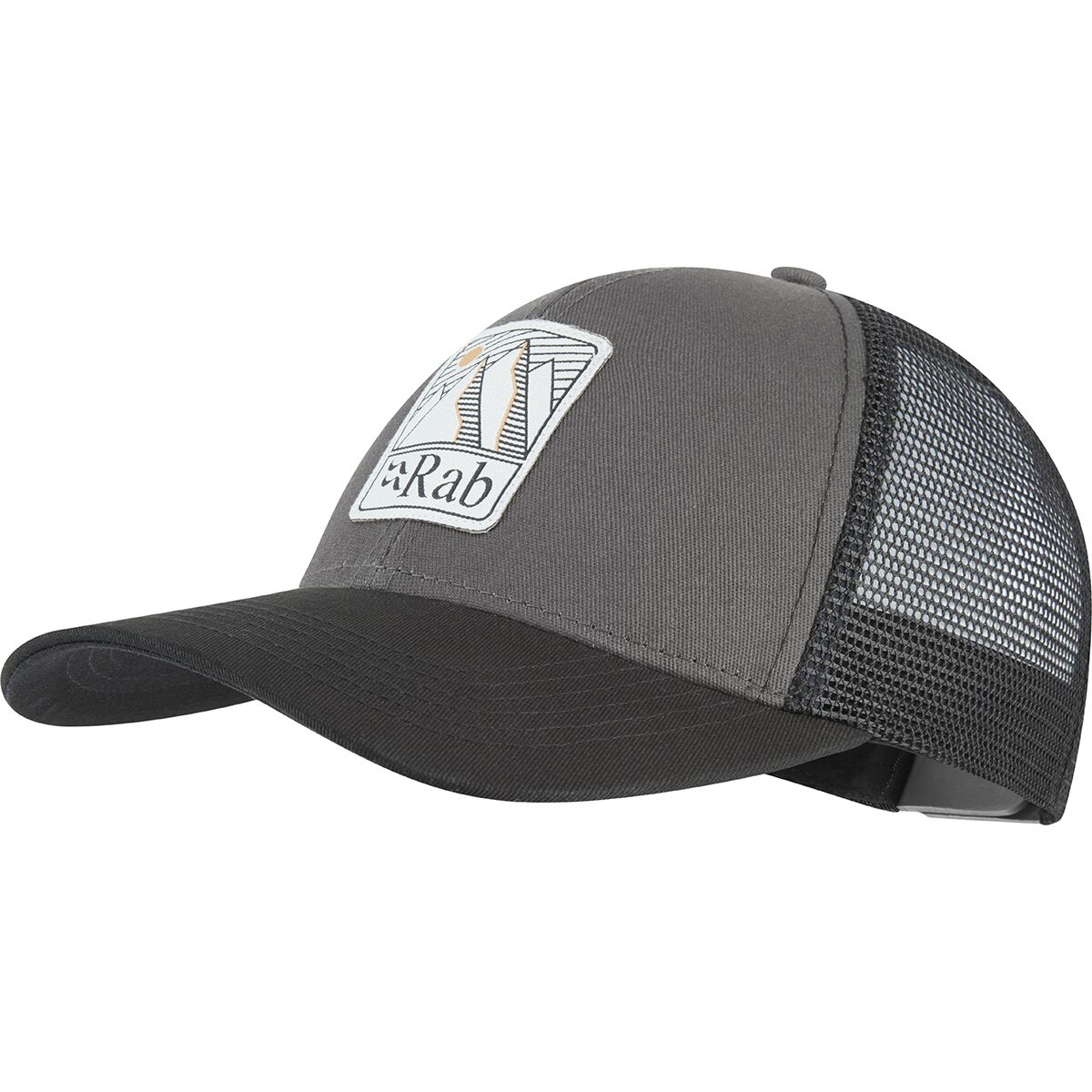 Rab Rab Dihedral Badge Cap Graphene/Beluga, One Size