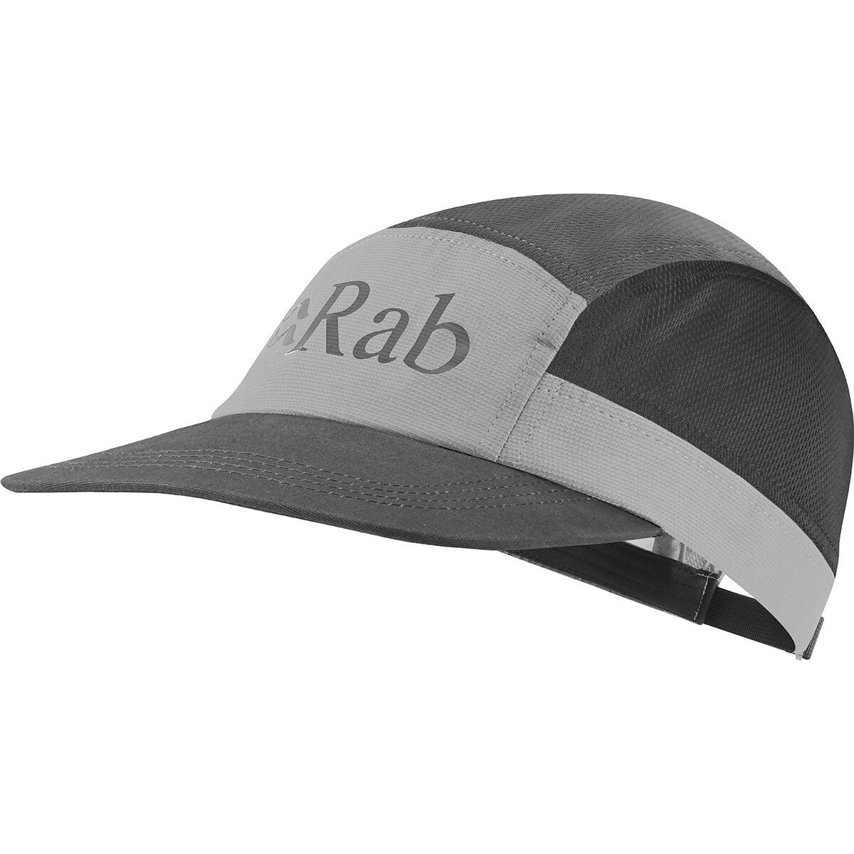 Image of Rab Momentum 5-Panel Cap Graphene/Light Zinc/Ebony, One Size