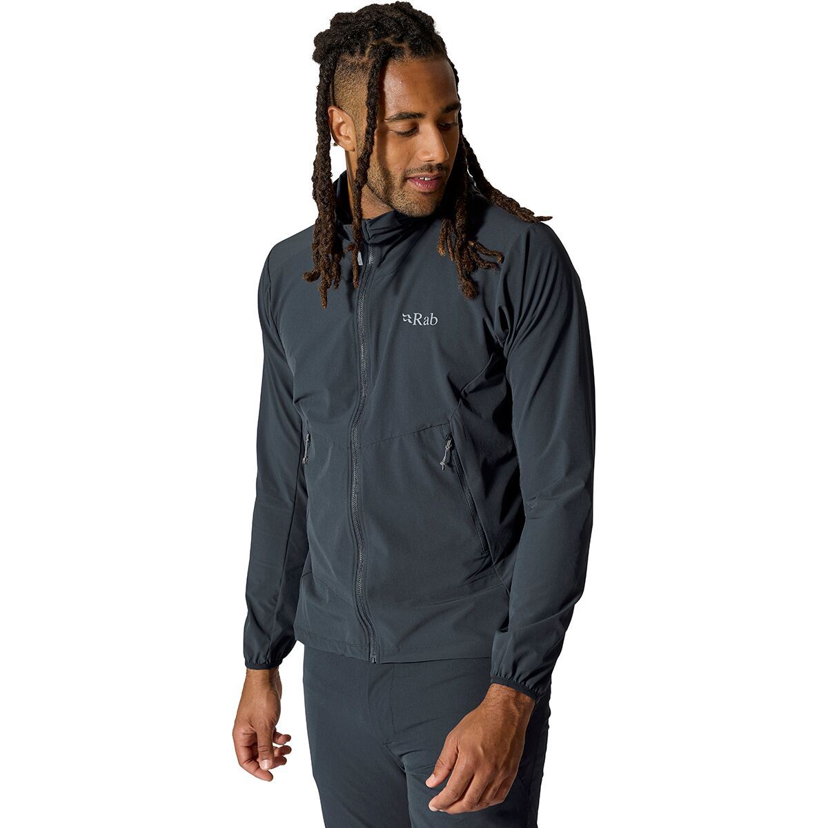 Image of Rab Borealis Full-Zip Hoodie - Men's Beluga, M