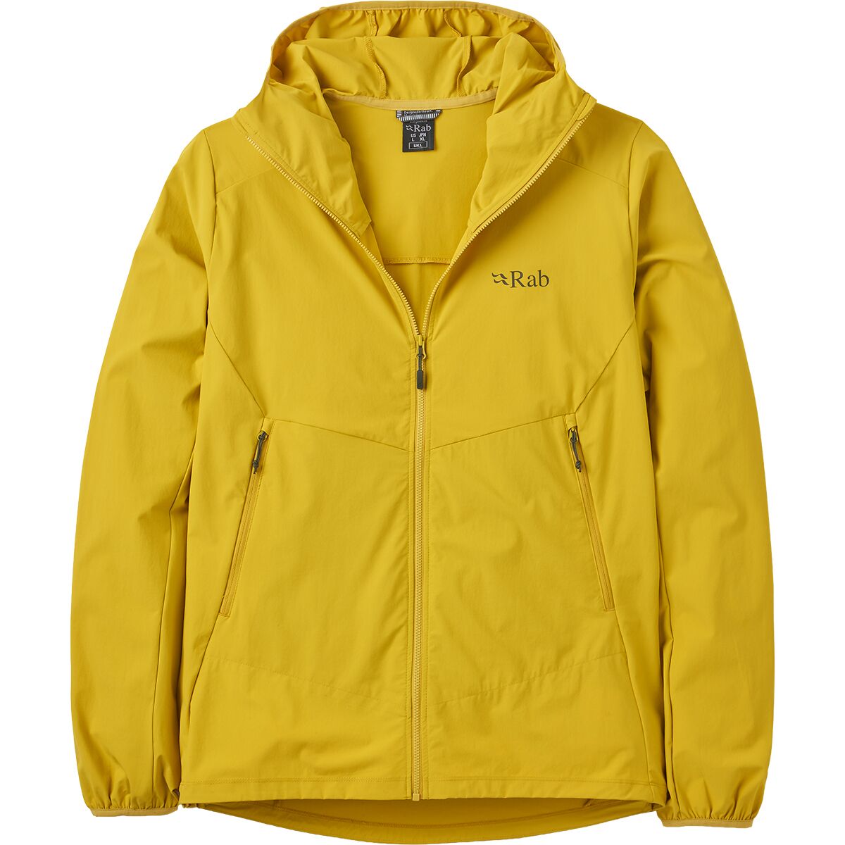 Image of Rab Borealis Full-Zip Hoodie - Men's Dark Pollen, L