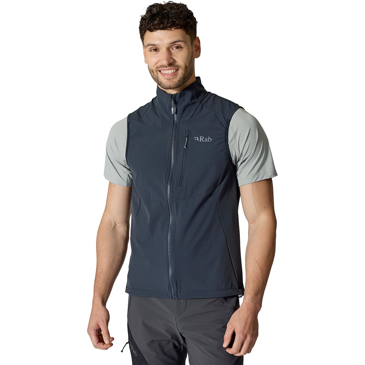 Image of Rab Borealis Vest - Men's Beluga, XL
