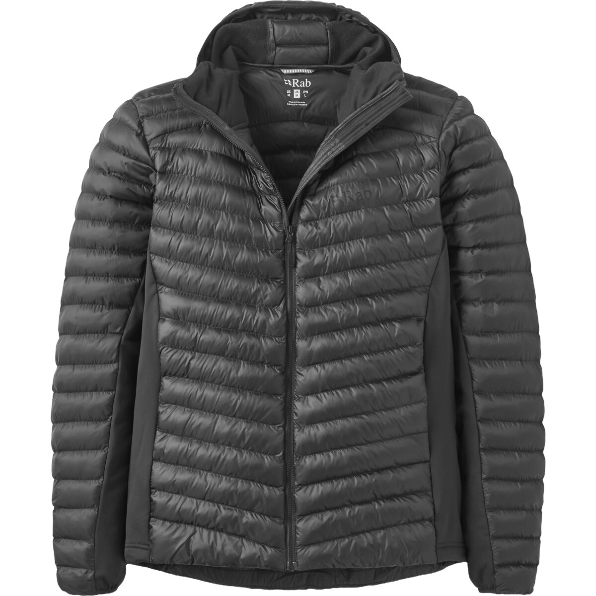 Image of Rab Cirrus Flex Hooded Jacket - Men's Black, L