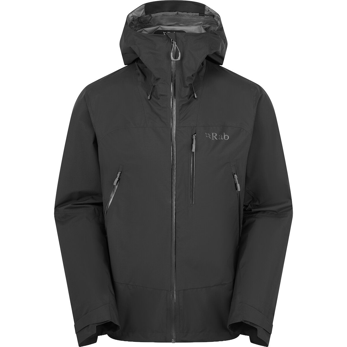 Image of Rab Downpour Mountain Jacket - Men's Black, S
