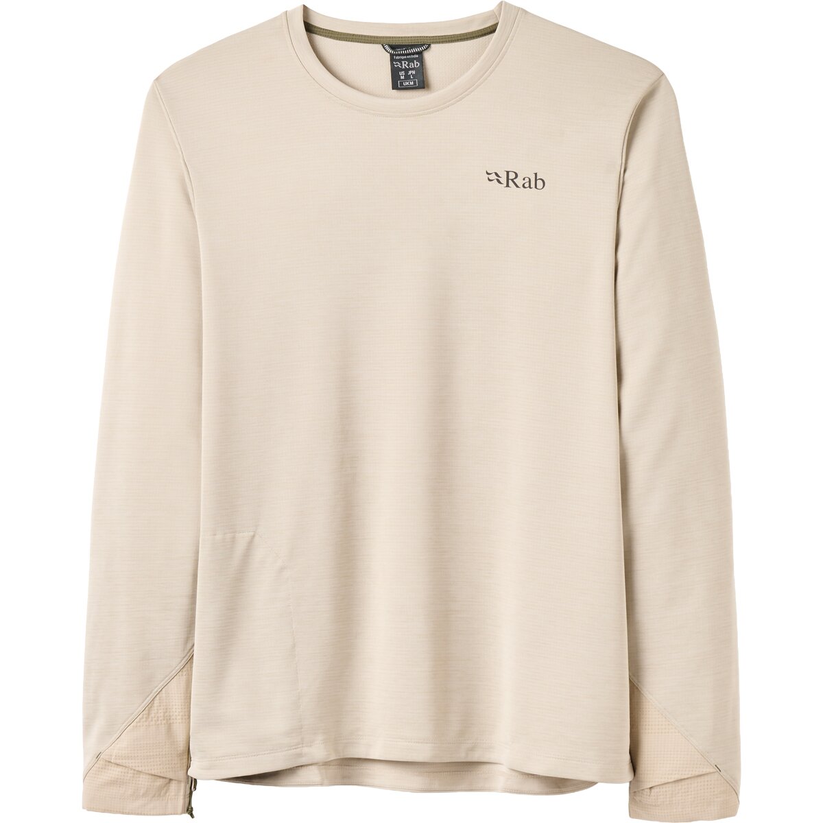 Image of Rab Staden Crew Shirt - Men's Pebble, M