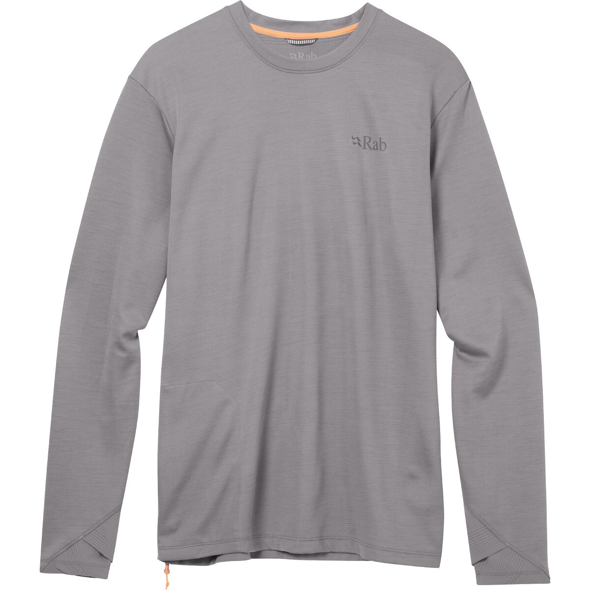 Image of Rab Staden Crew Shirt - Men's Zinc, S