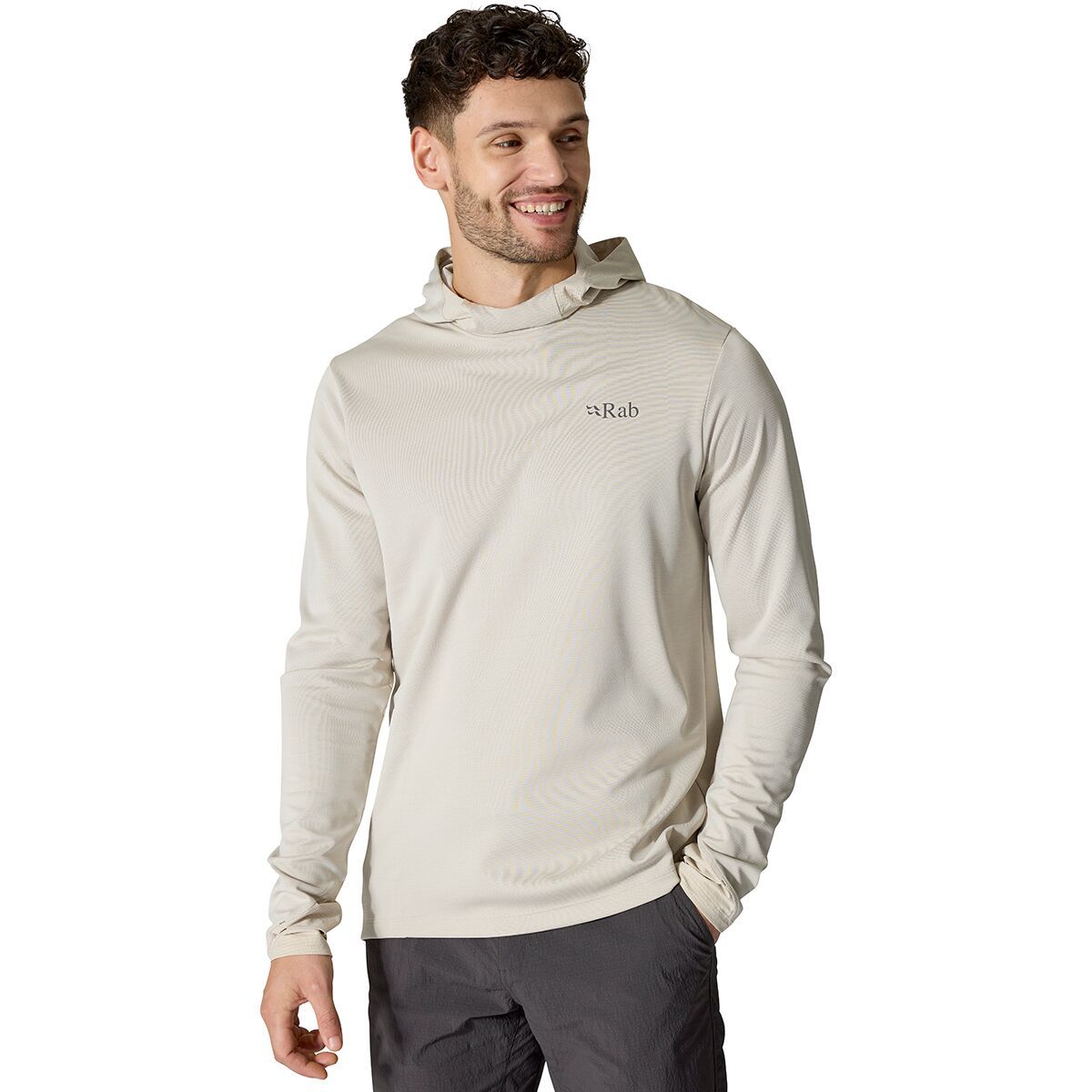 Rab Staden Hoodie - Men's Pebble, XXL