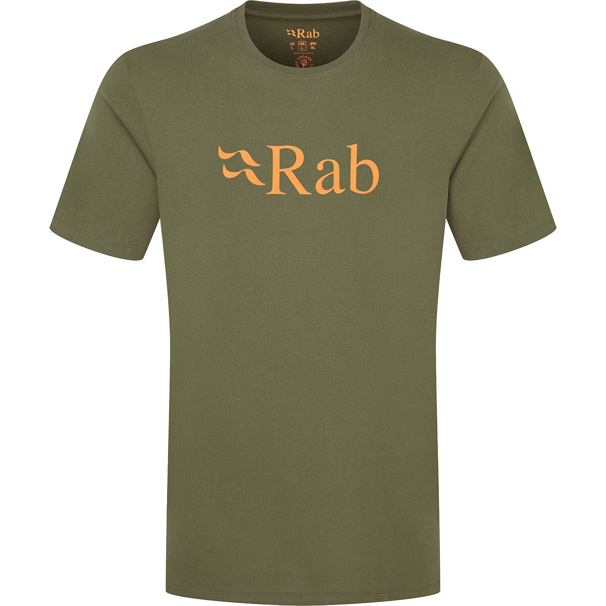 Image of Rab Stance Logo T-Shirt - Men's Army, S