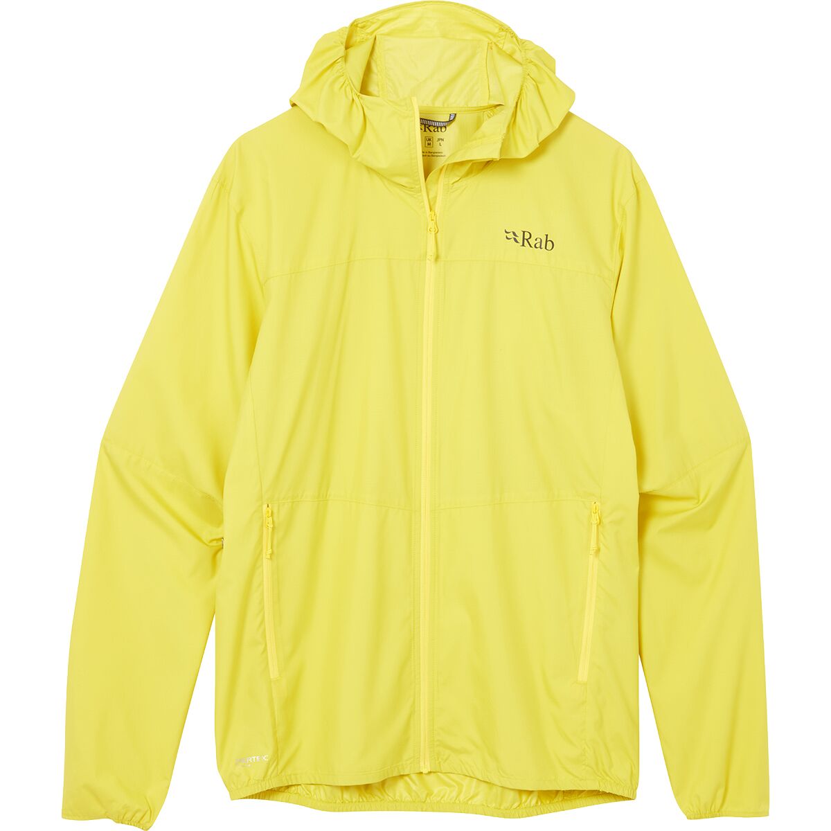 Image of Rab Windgather Hooded Jacket - Men's Pollen, M