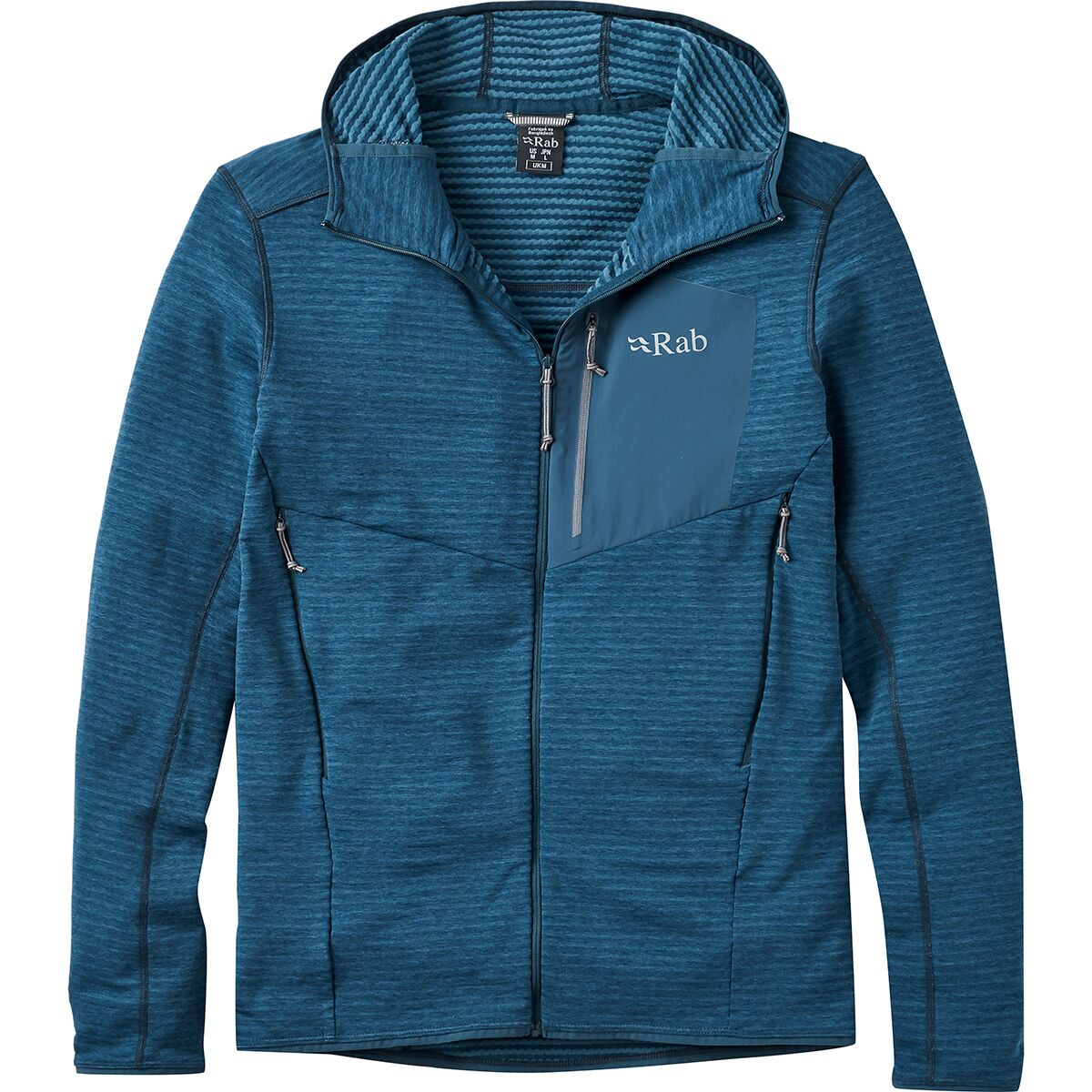 Image of Rab Ascendor Light Hoodie - Men's Tempest Blue, L