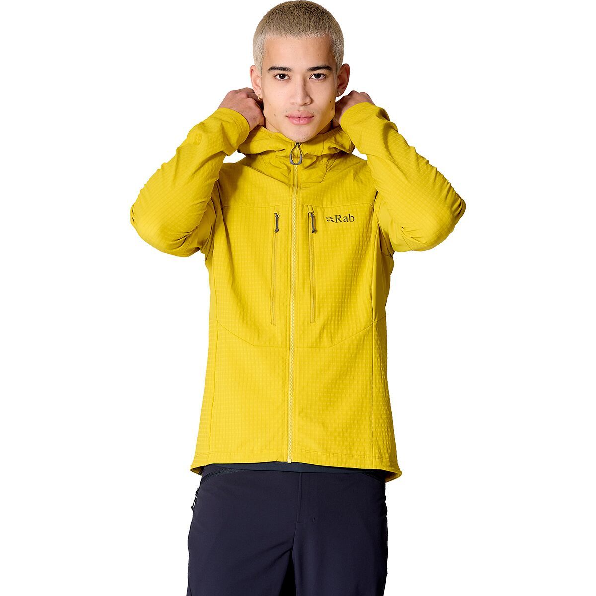 Image of Rab Ascendor Pro Hoodie - Men's Dark Pollen, M