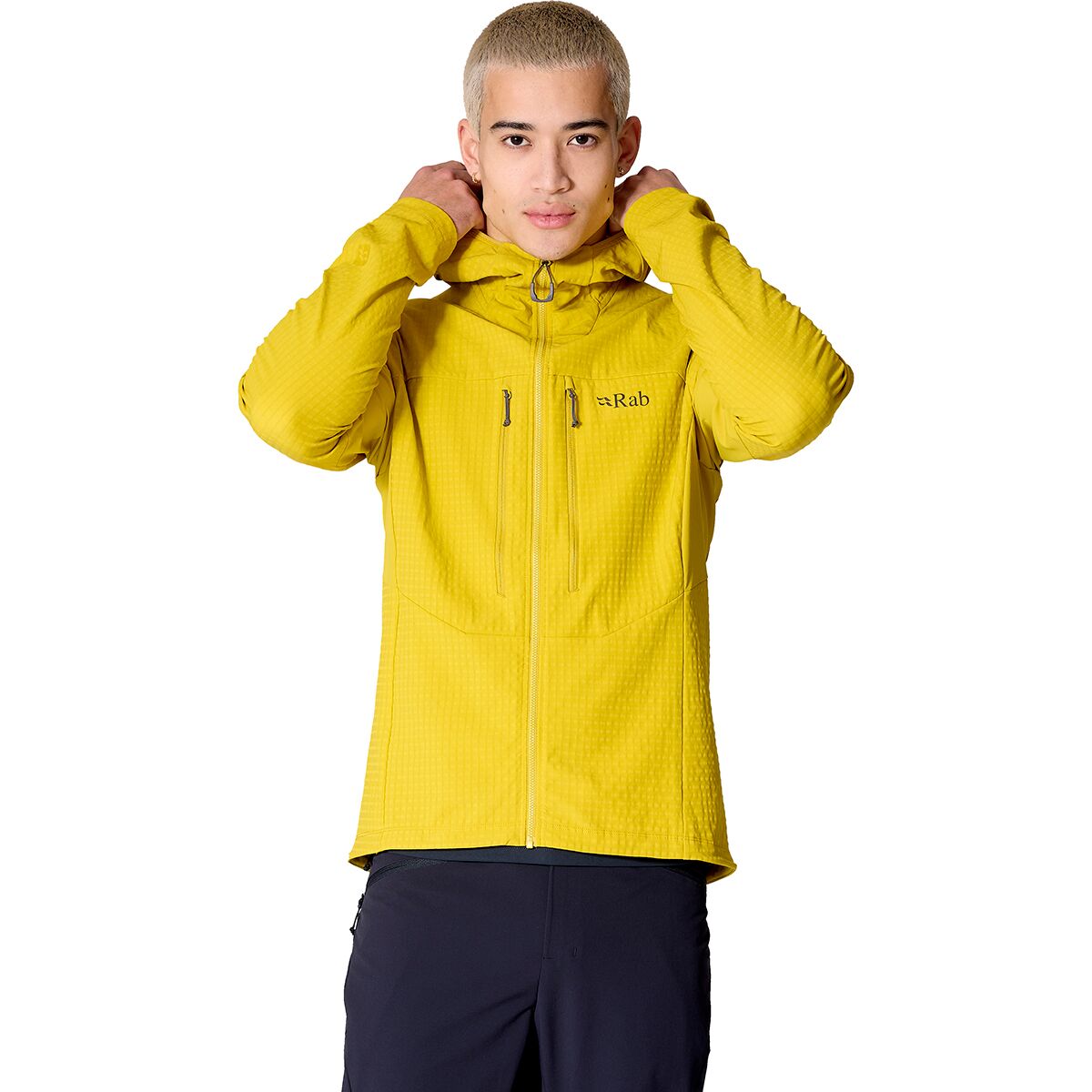 Image of Rab Ascendor Pro Hoodie - Men's Dark Pollen, L