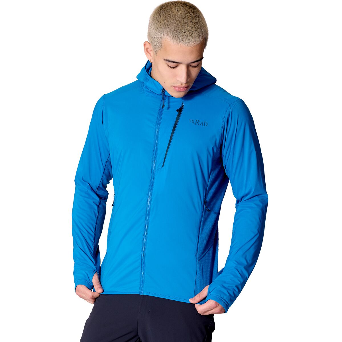 Image of Rab Ascendor Summit Hoodie - Men's Maya Blue, S
