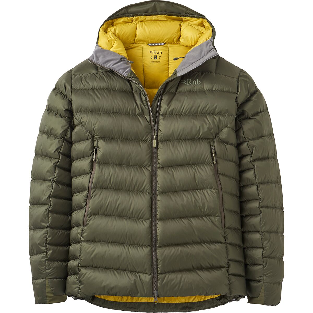 Image of Rab Electron Pro Hoodie - Men's Army, S