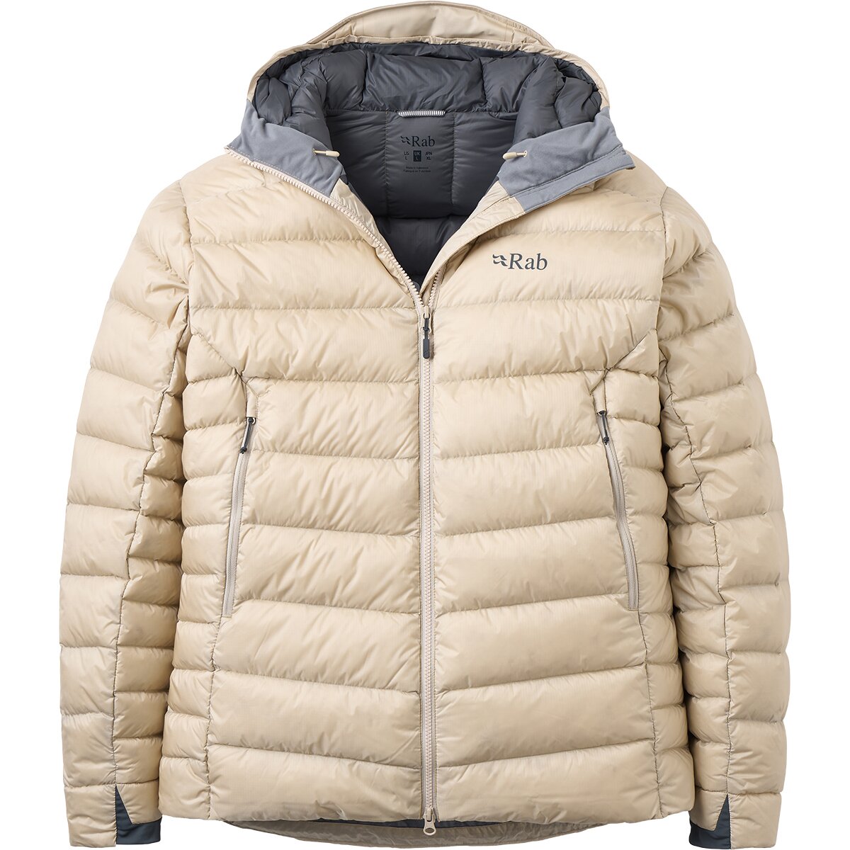 Image of Rab Electron Pro Hoodie - Men's Dark Pebble, S