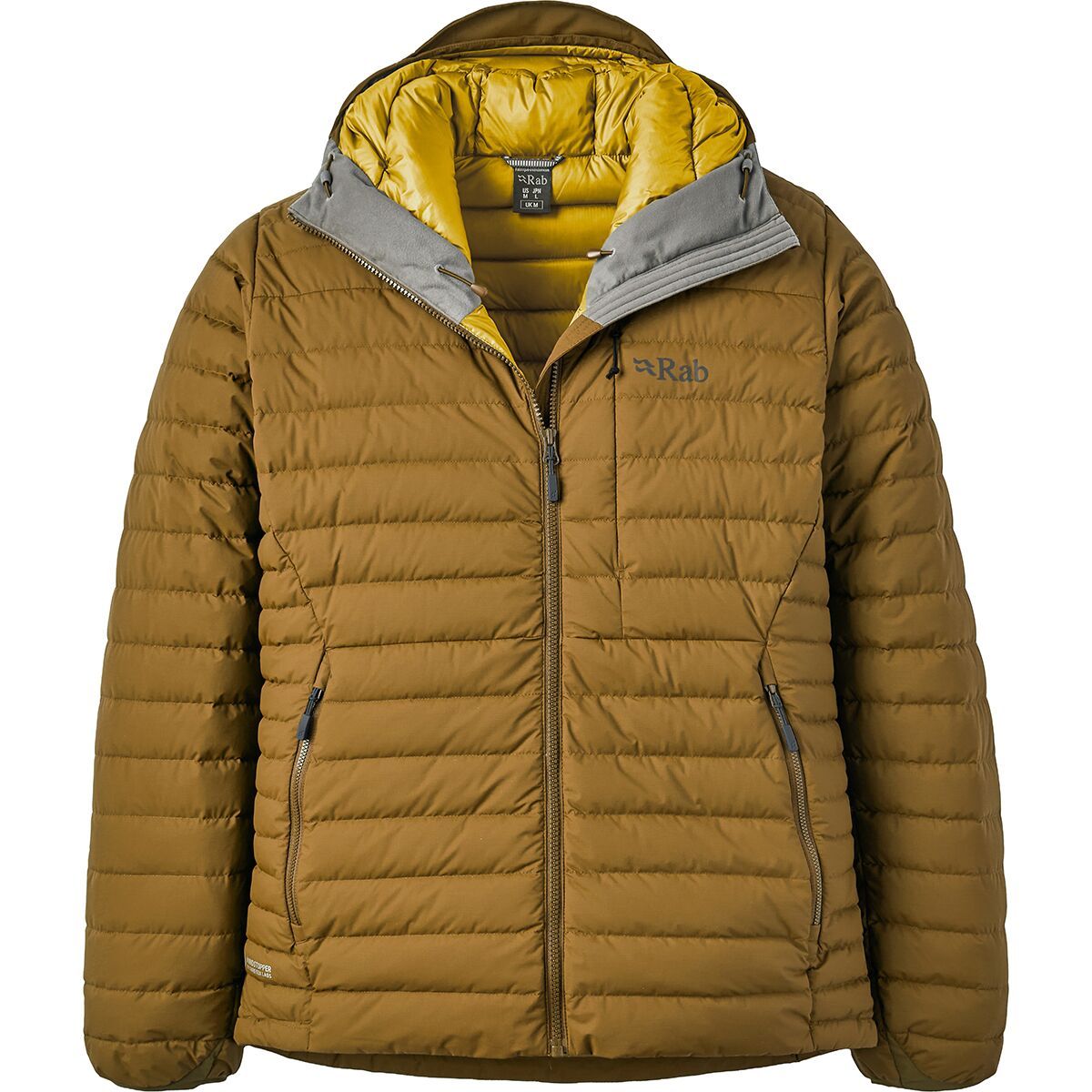 Image of Rab Microlight Windstopper Hoodie - Men's Oak, L