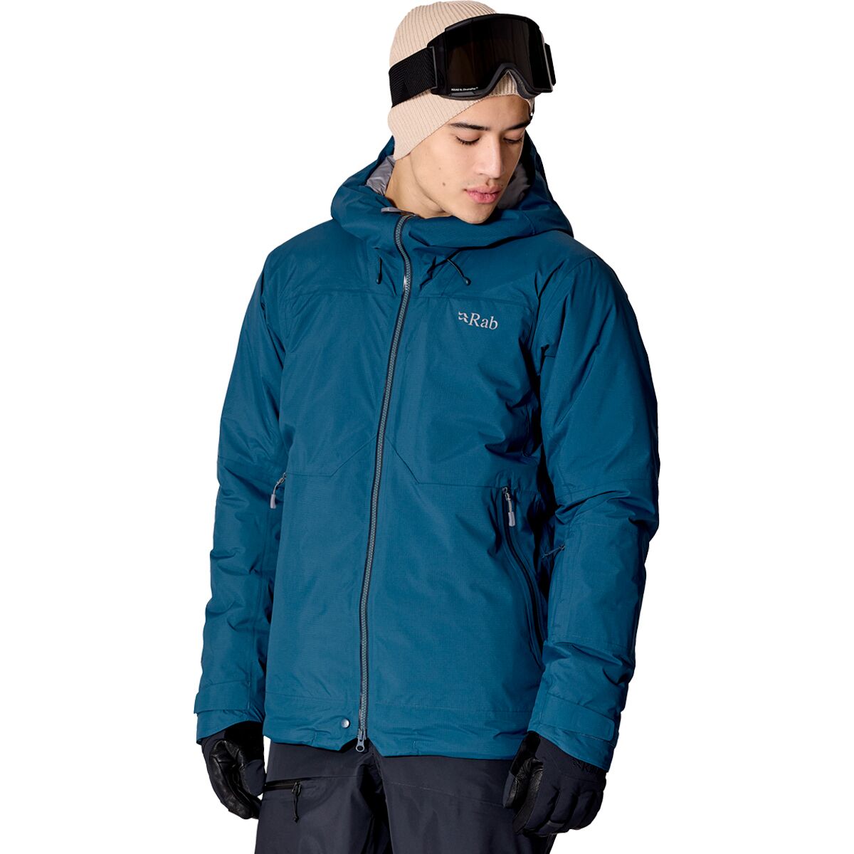 Image of Rab Optical Down Jacket - Men's Tempest Blue, M