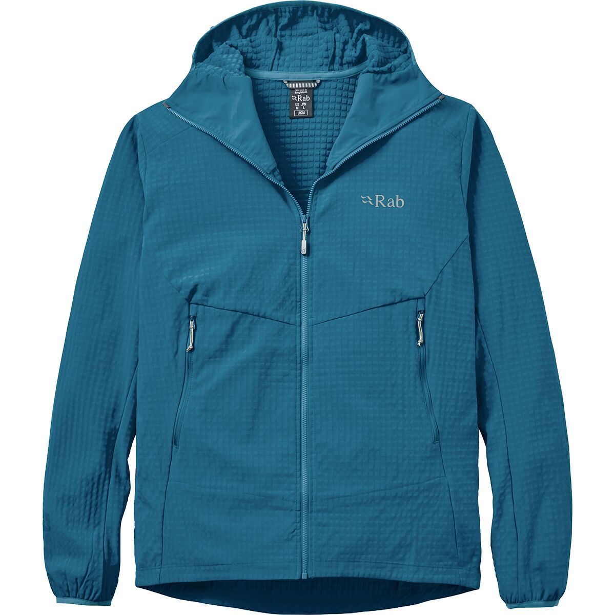 Image of Rab Quantra Pro Hoodie - Men's Tempest Blue, XL