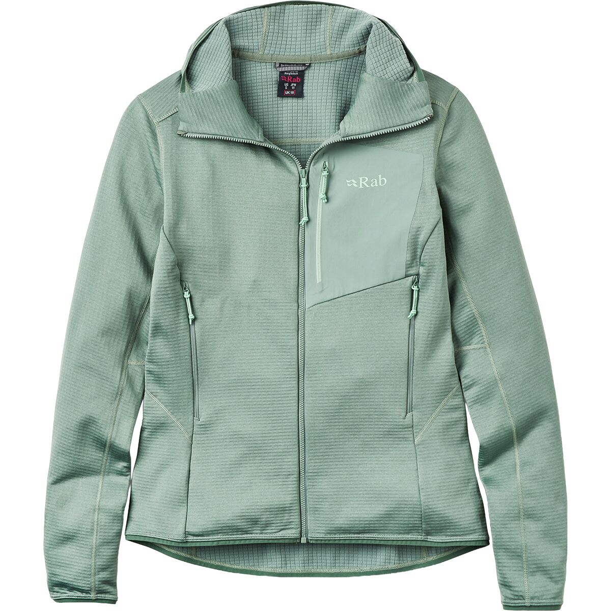 Image of Rab Ascendor Light Hoodie - Women's Dark Fig Green, M
