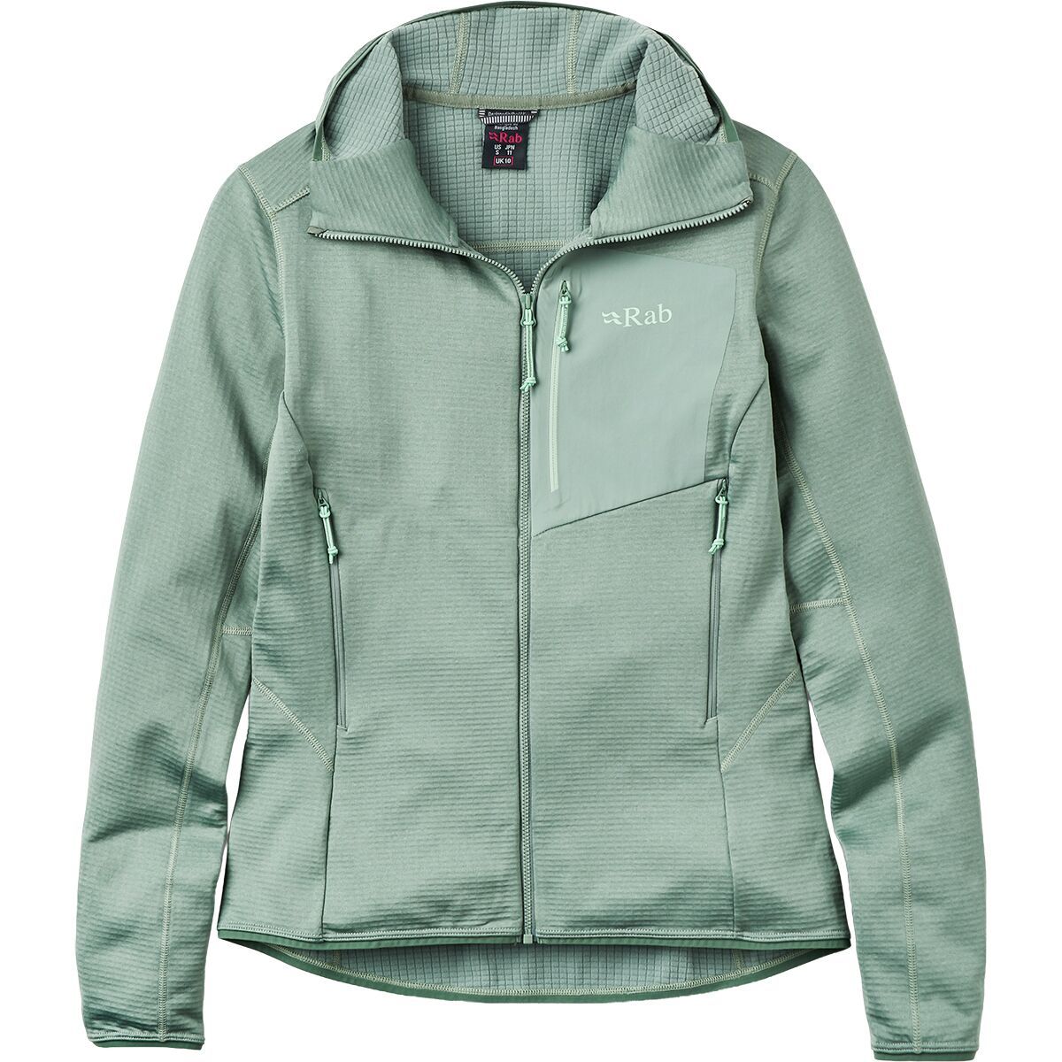 Image of Rab Ascendor Light Hoodie - Women's Dark Fig Green, XS