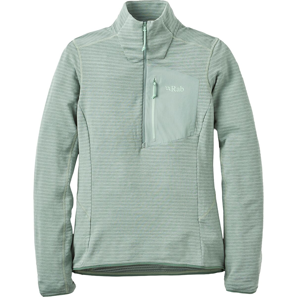 Image of Rab Ascendor Light Pull-On Top - Women's Dark Fig Green, XS
