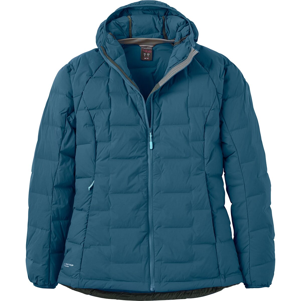 Image of Rab Cubit Stretch Down Jacket - Women's Tempest Blue, XS