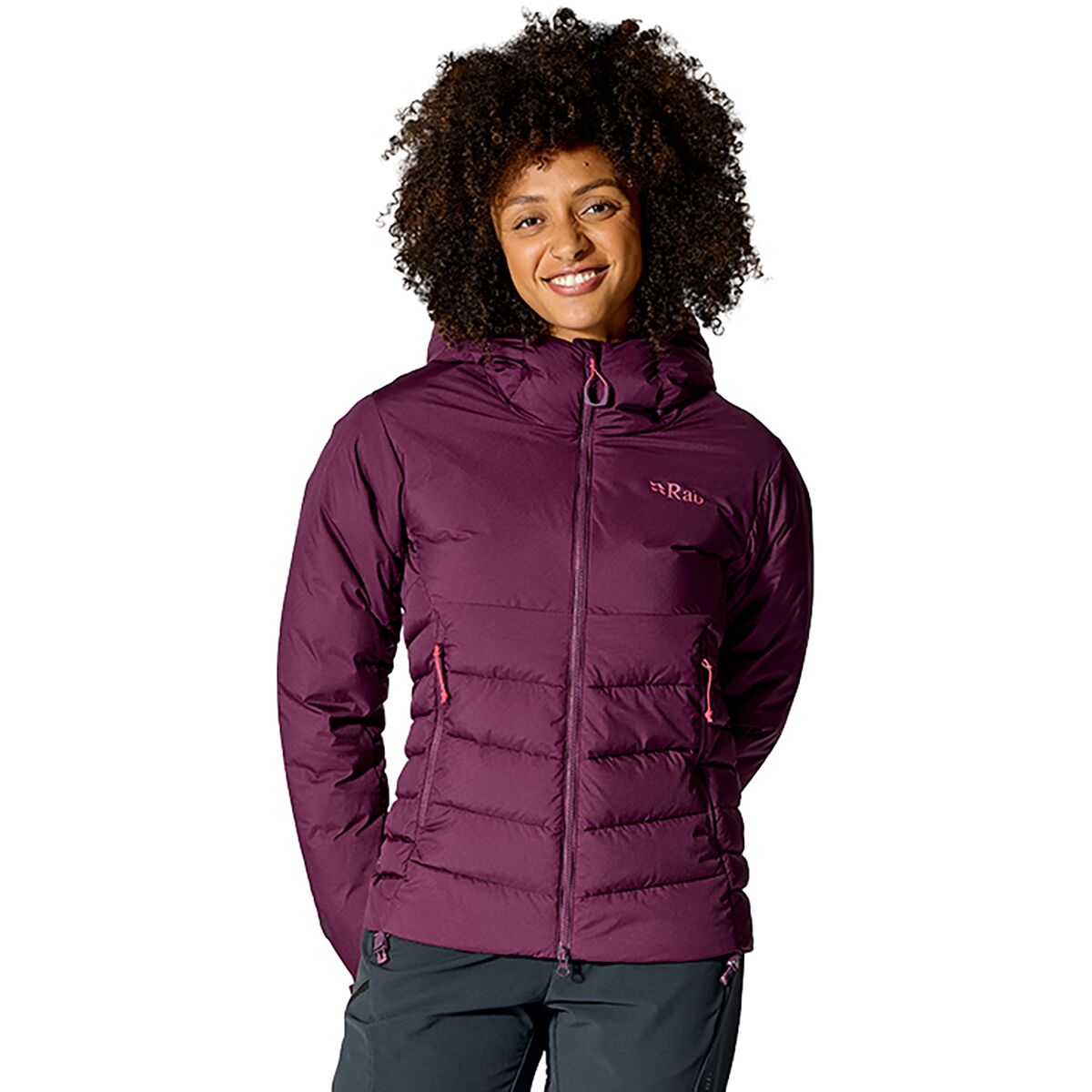 Image of Rab Infinity Windstopper Hoodie - Women's Mulberry, L