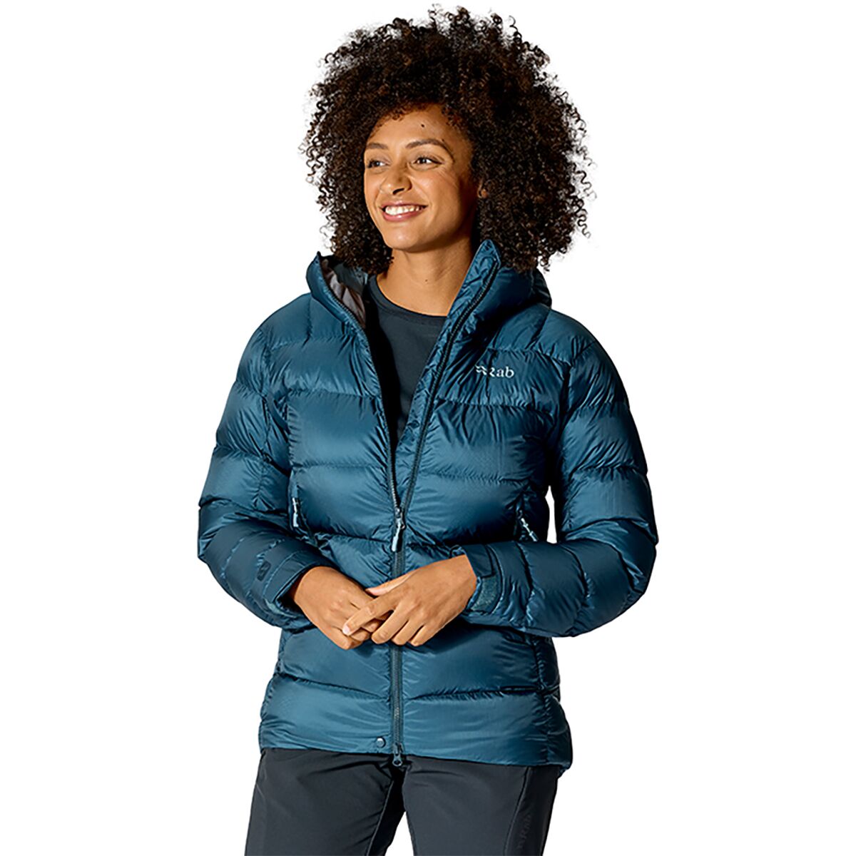 Image of Rab Neutrino Pro Hoodie - Women's Tempest Blue, XS
