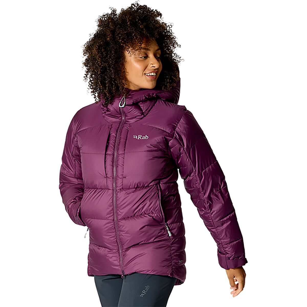 Image of Rab Positron Pro Hoodie - Women's Mulberry, S