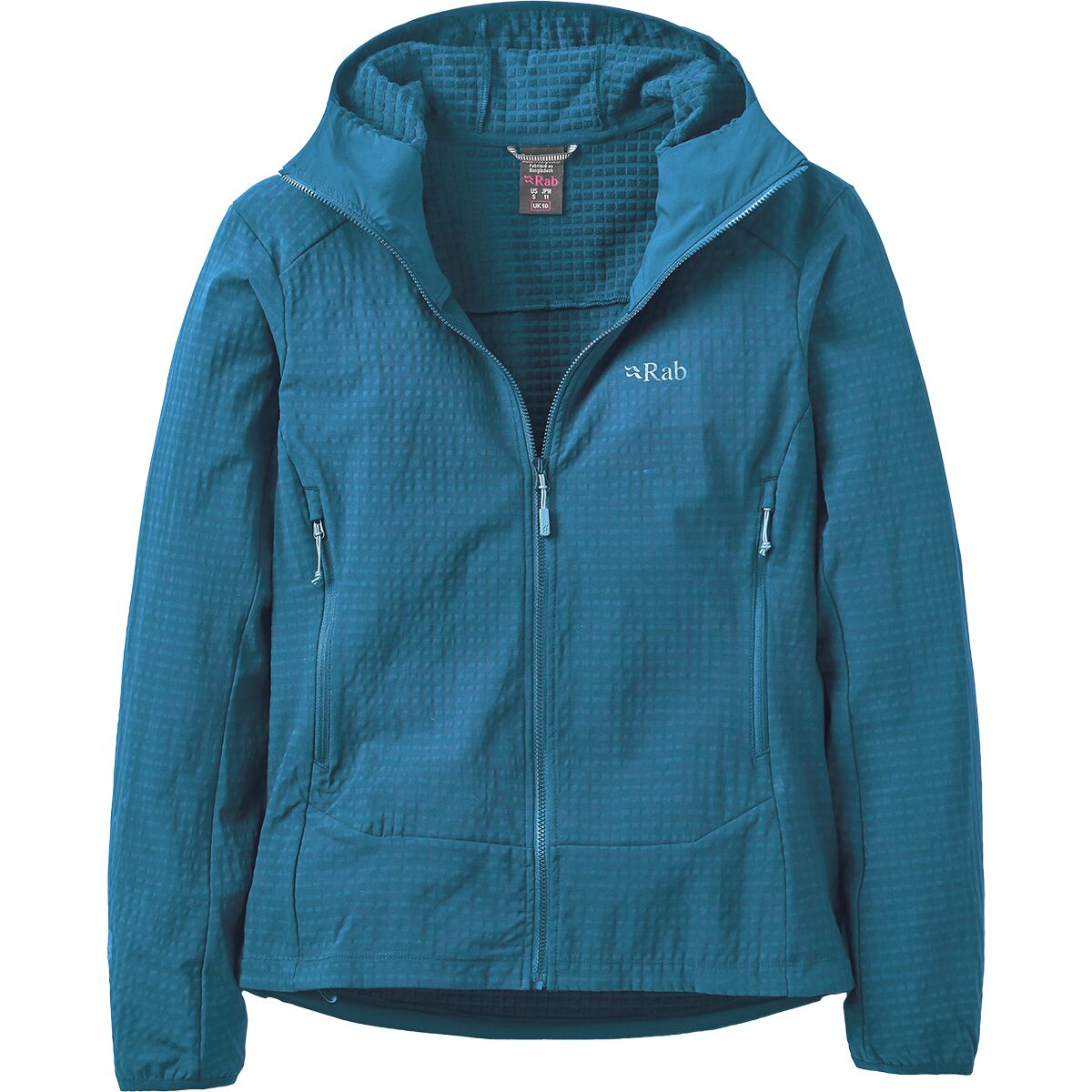 Image of Rab Quantra Pro Hoodie - Women's Tempest Blue, M