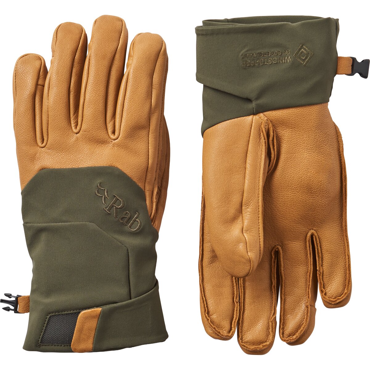 Image of Rab Khroma Tour Windstopper Glove Army, S