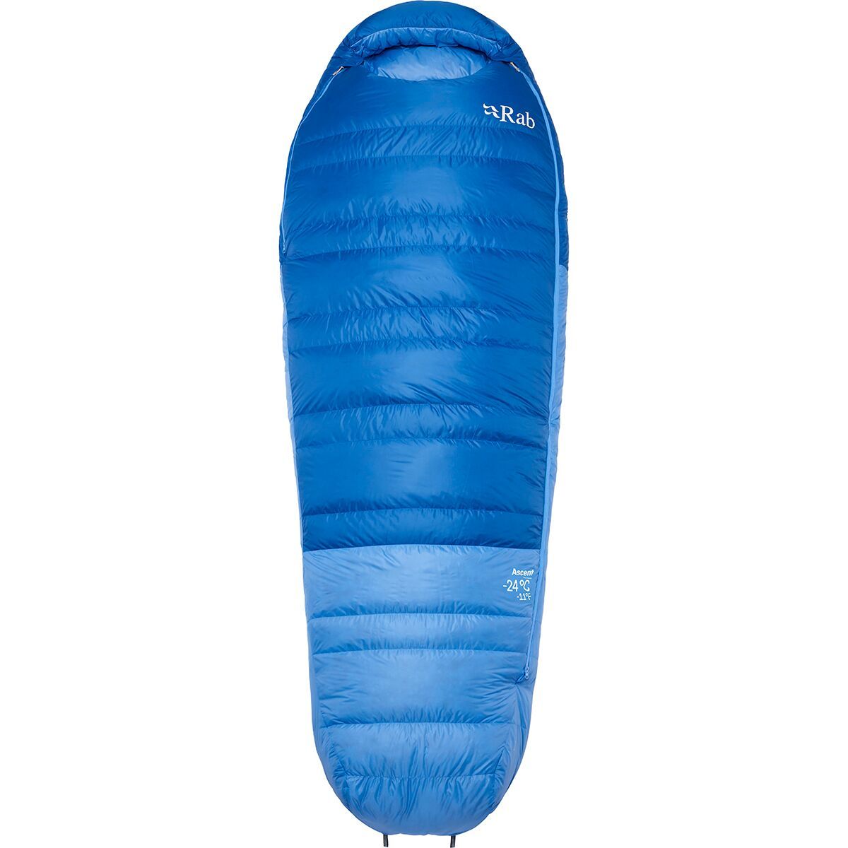 Rab Ascent Sleeping Bag: -11F Down - Women's Dark Bluebird/Bluebird, Reg/Left Zip
