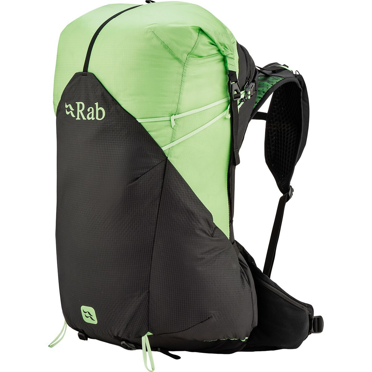 Image of Rab Syclon XP 38L ND Backpack Black/Dark Fig Green, S