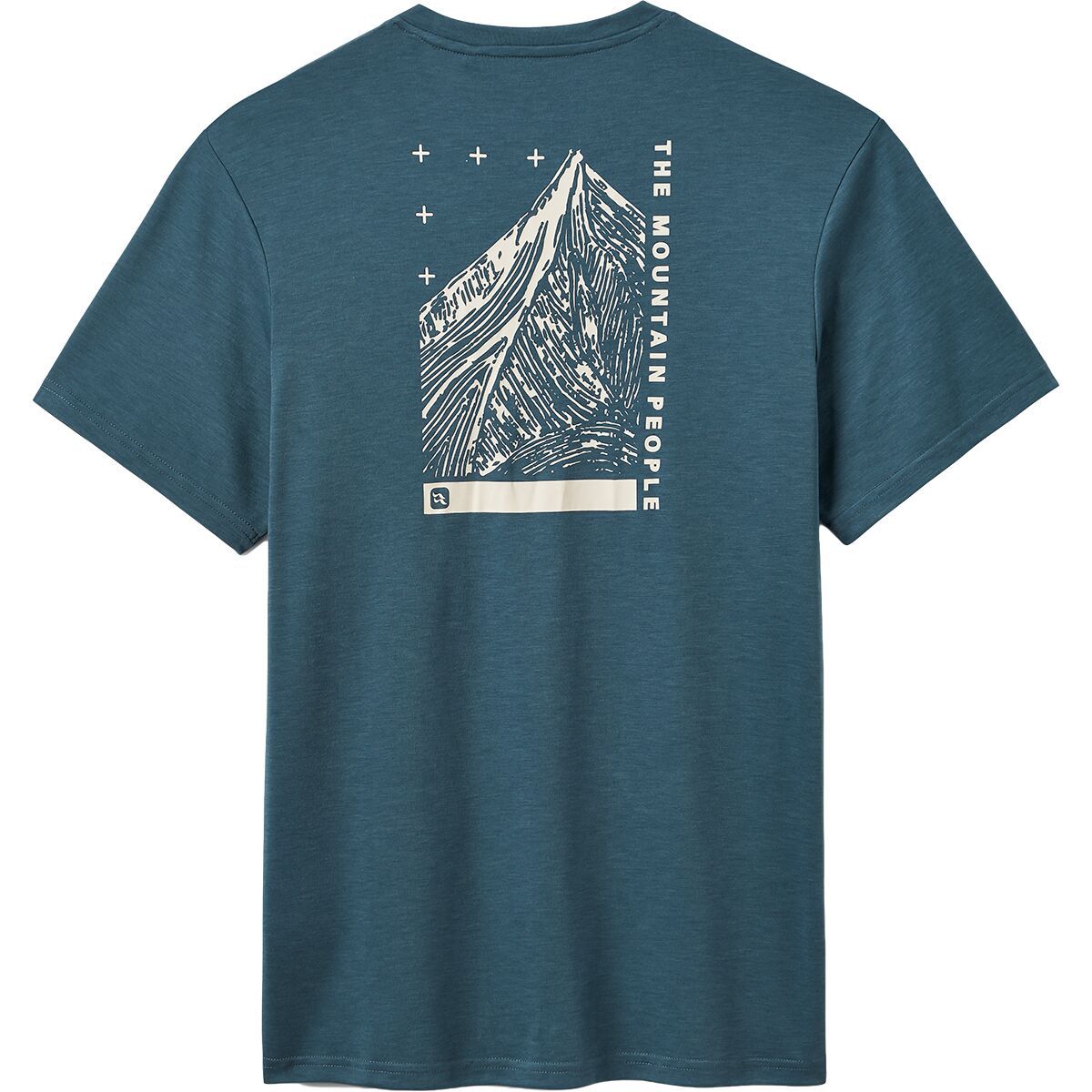 Image of Rab Crimp Esker T-Shirt - Men's Orion Blue, L