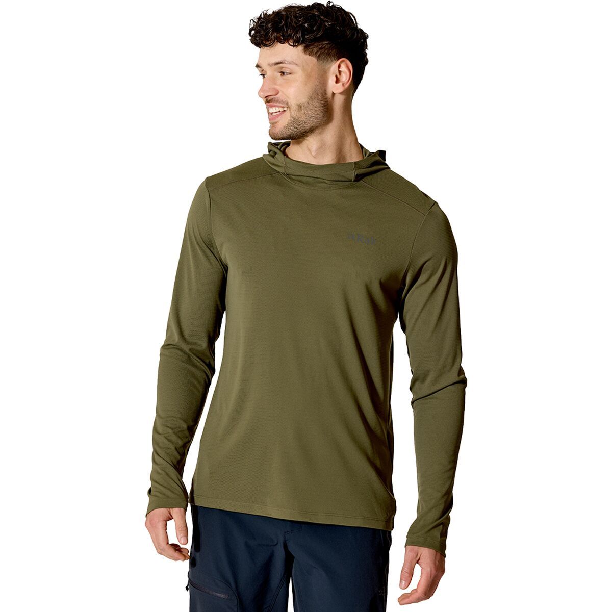 Image of Rab Force Hoodie - Men's Olive, S