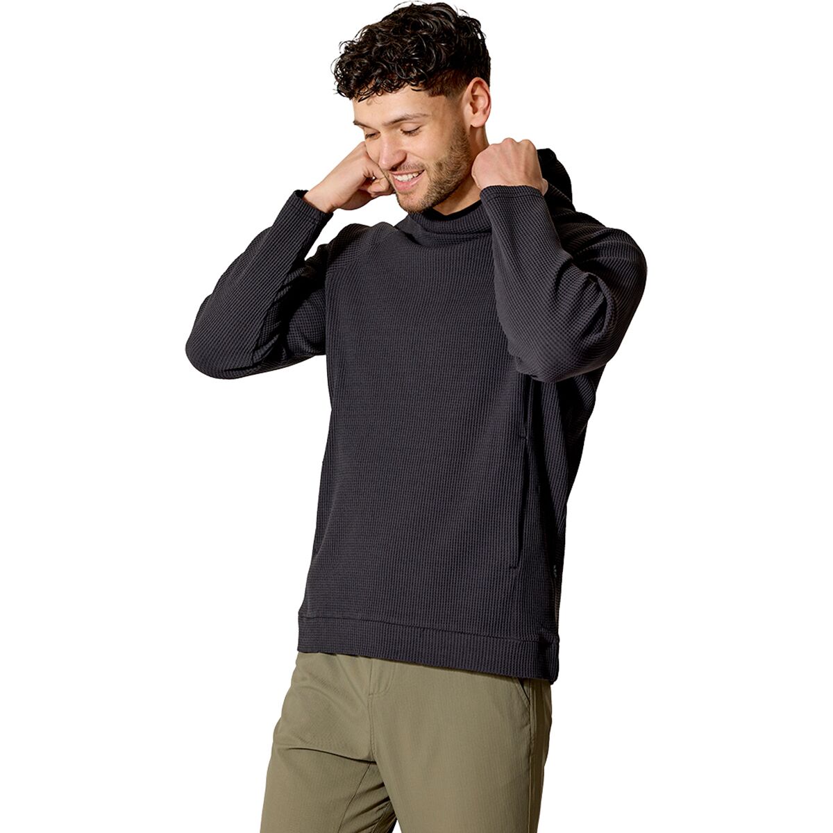 Image of Rab Hepton Pullover Hoodie - Men's Anthracite, M