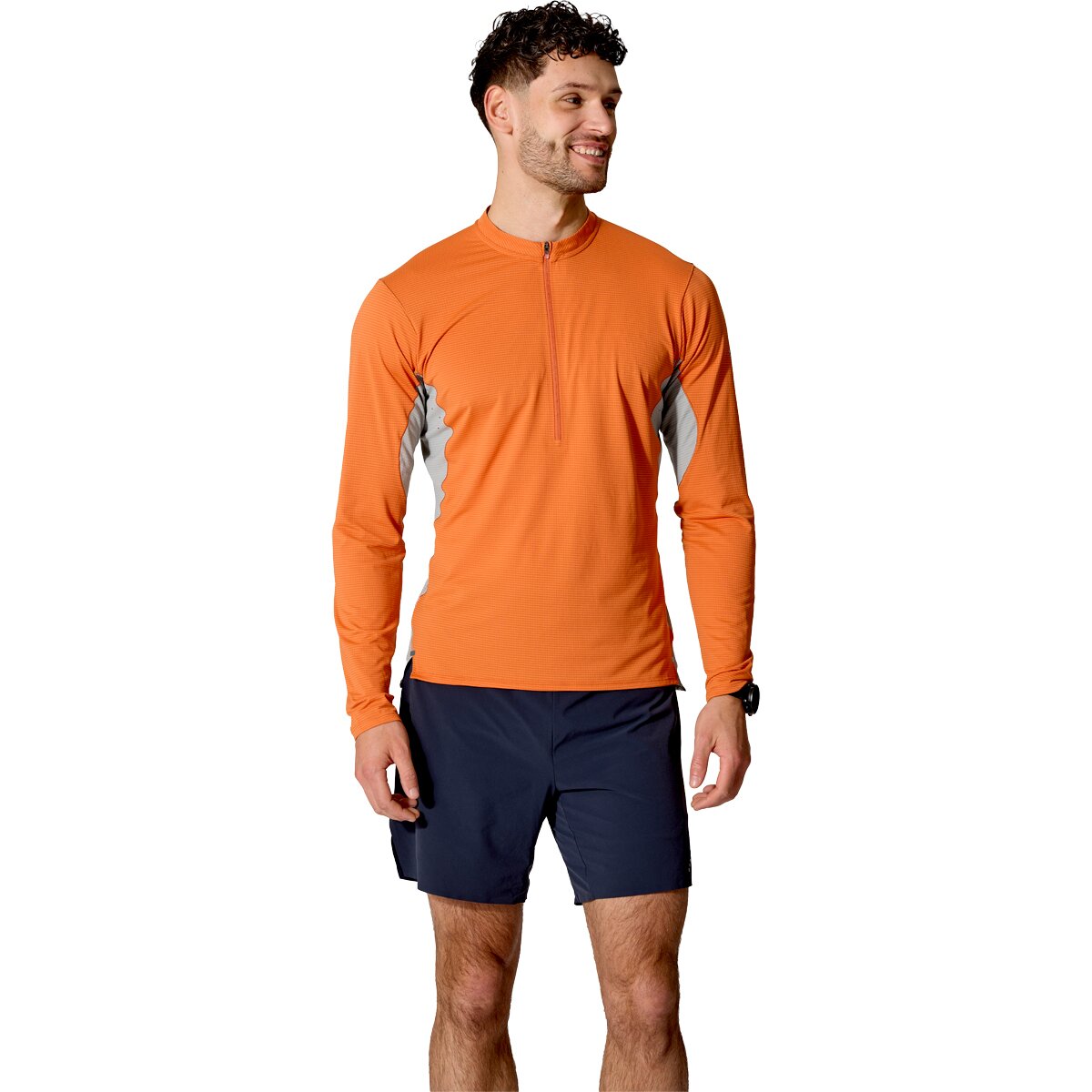 Rab Sonic Ultra Zip Top - Men's Dark Melba/Light Zinc, XL