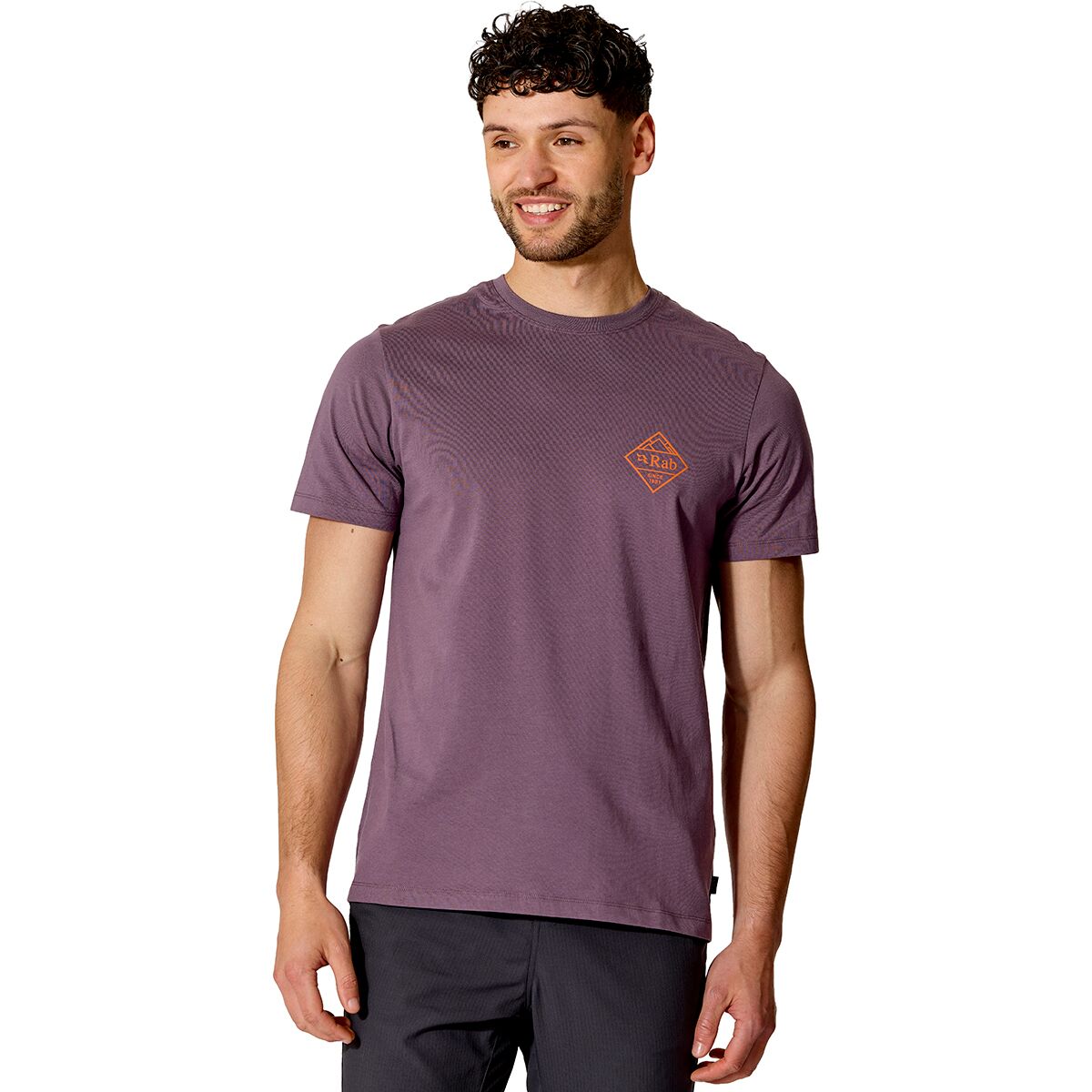 Image of Rab Stance Stamp T-Shirt - Men's Dark Iris, L